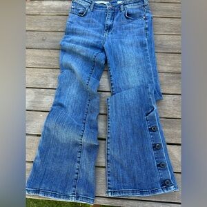Women's Blue Flared Jeans